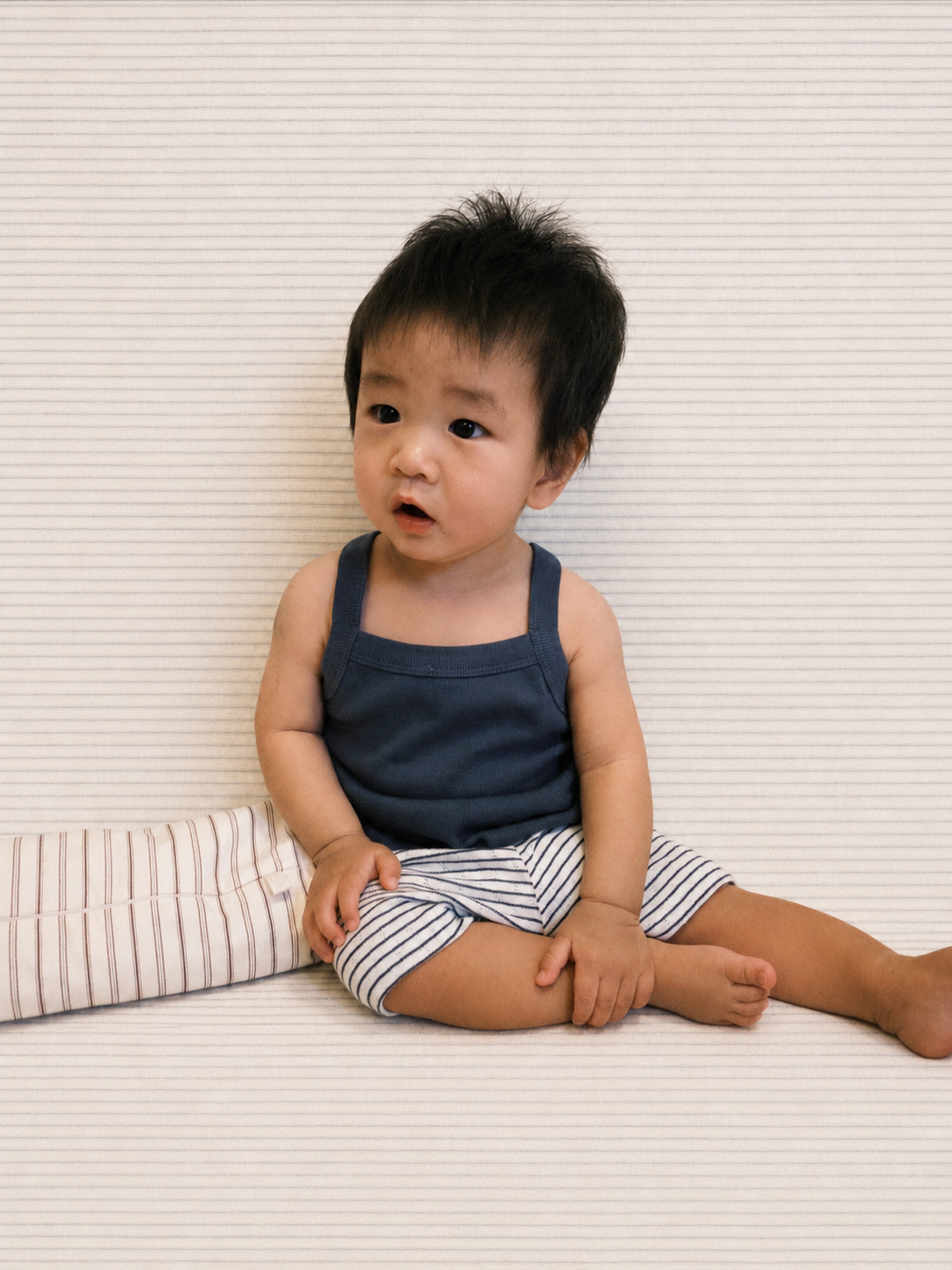 Everyday Ribbed Tank - Navy