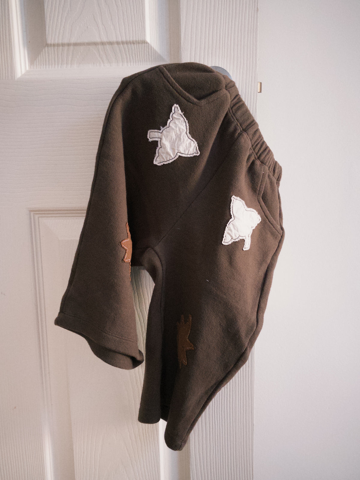 Dream Patch Pants - Brown