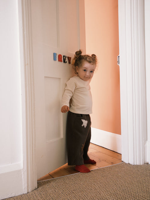 Dream Patch Pants - Brown