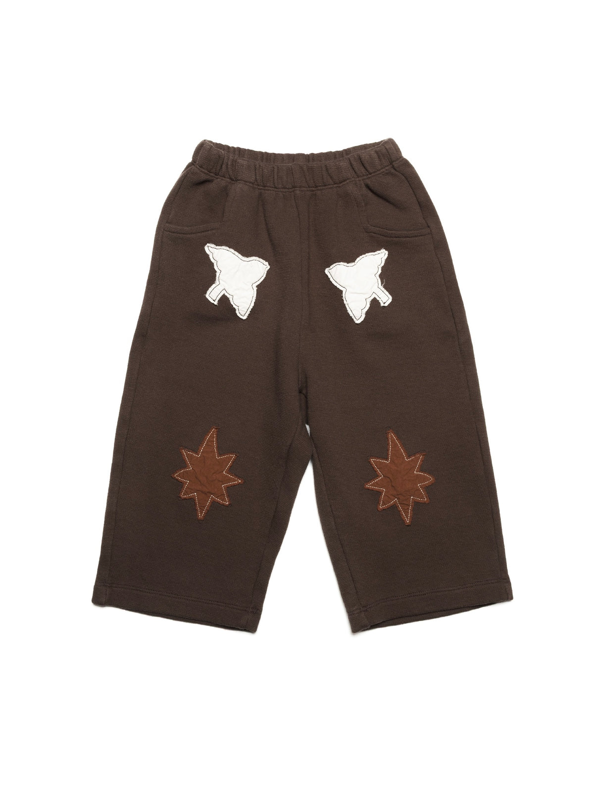 Dream Patch Pants - Brown