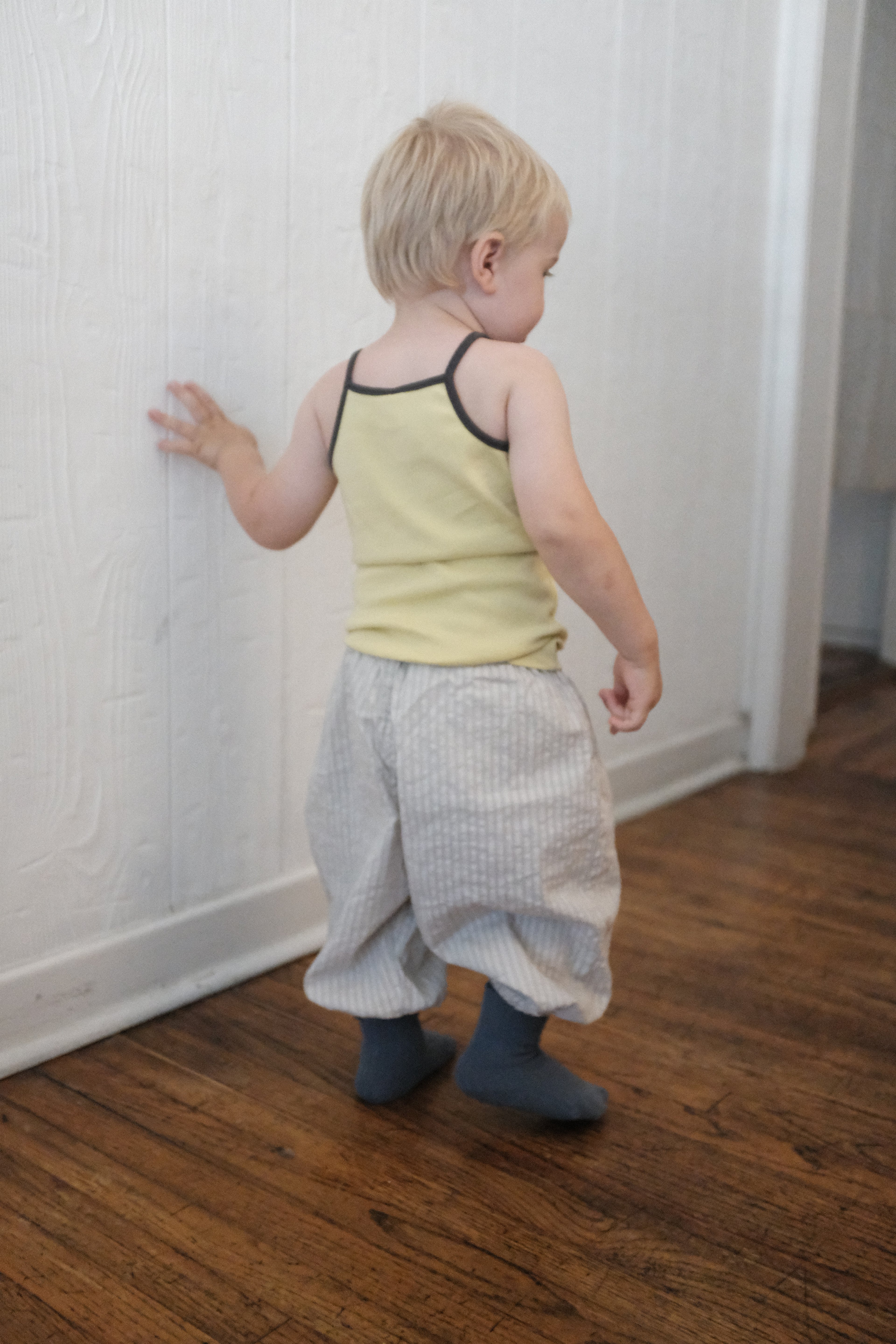 Ringer Cami - Yellow/Brown