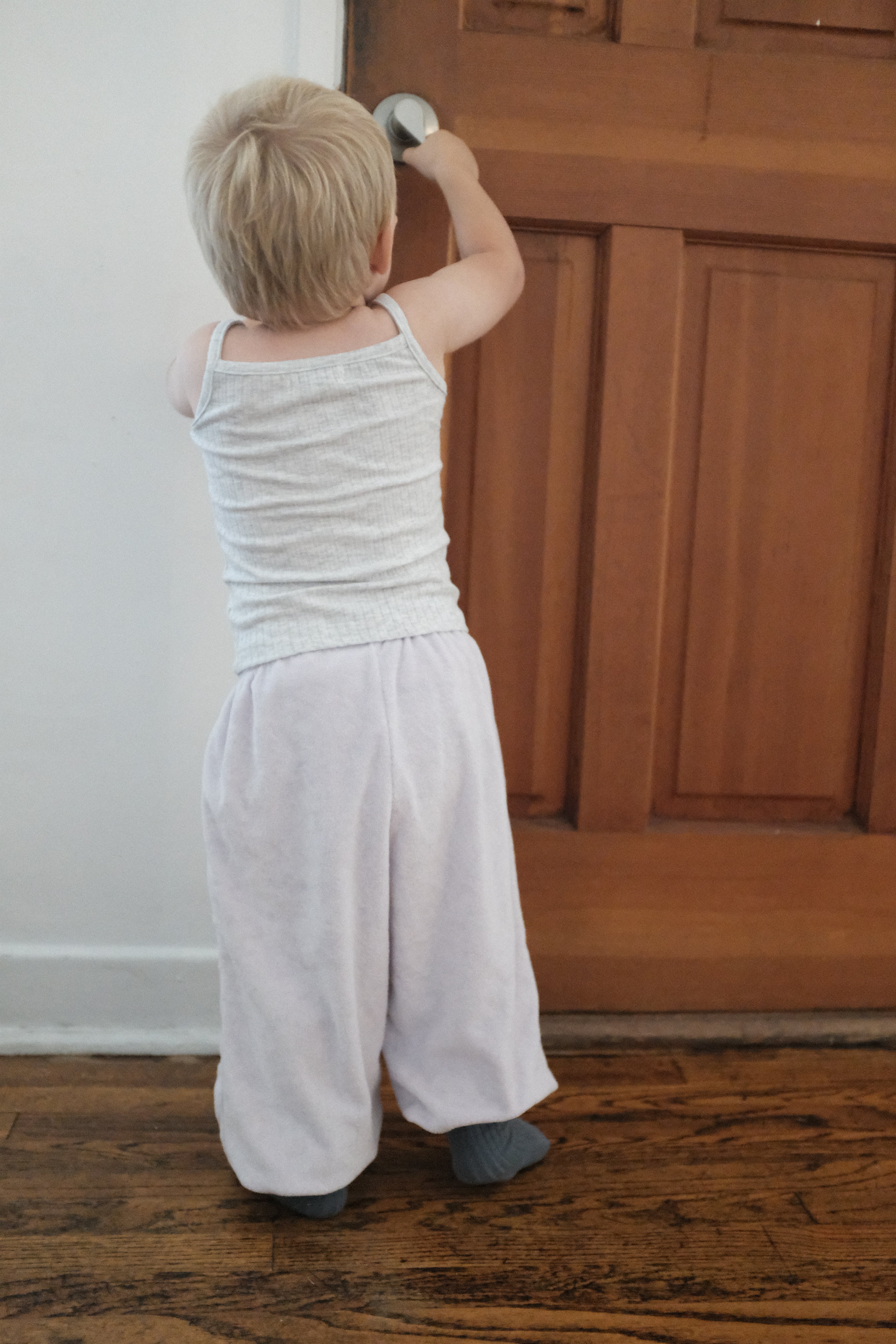 Soft Terry Pants - Light Purple