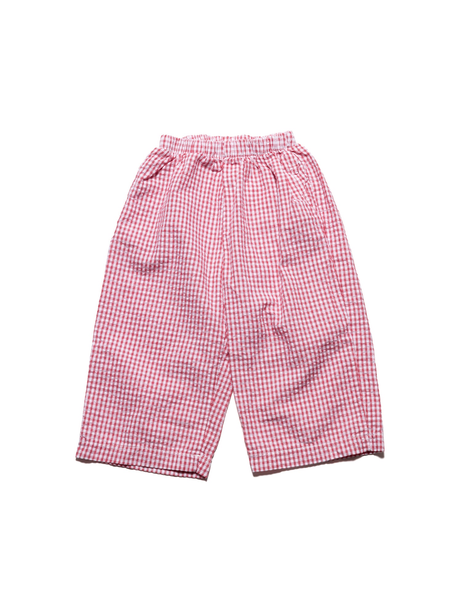 Gingham Play Pants - Red