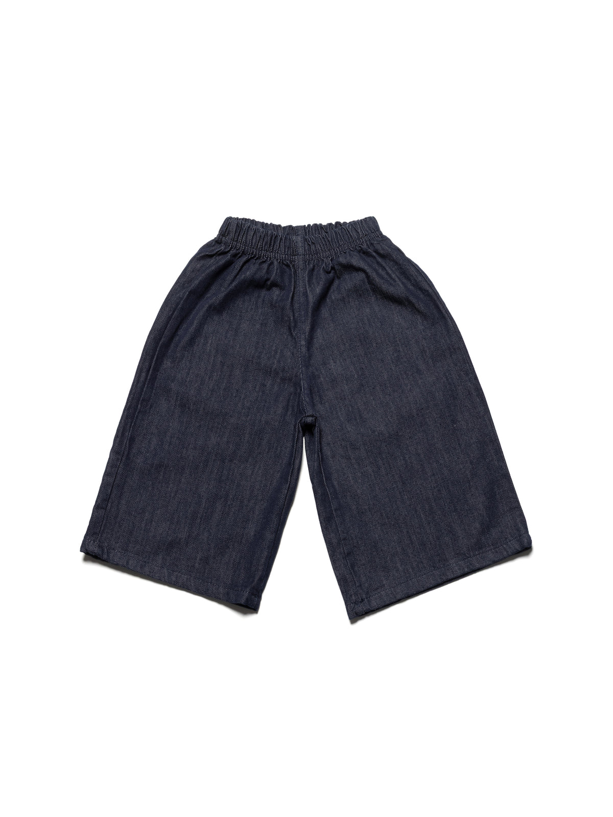 Non-Fade Cropped Denim Pants