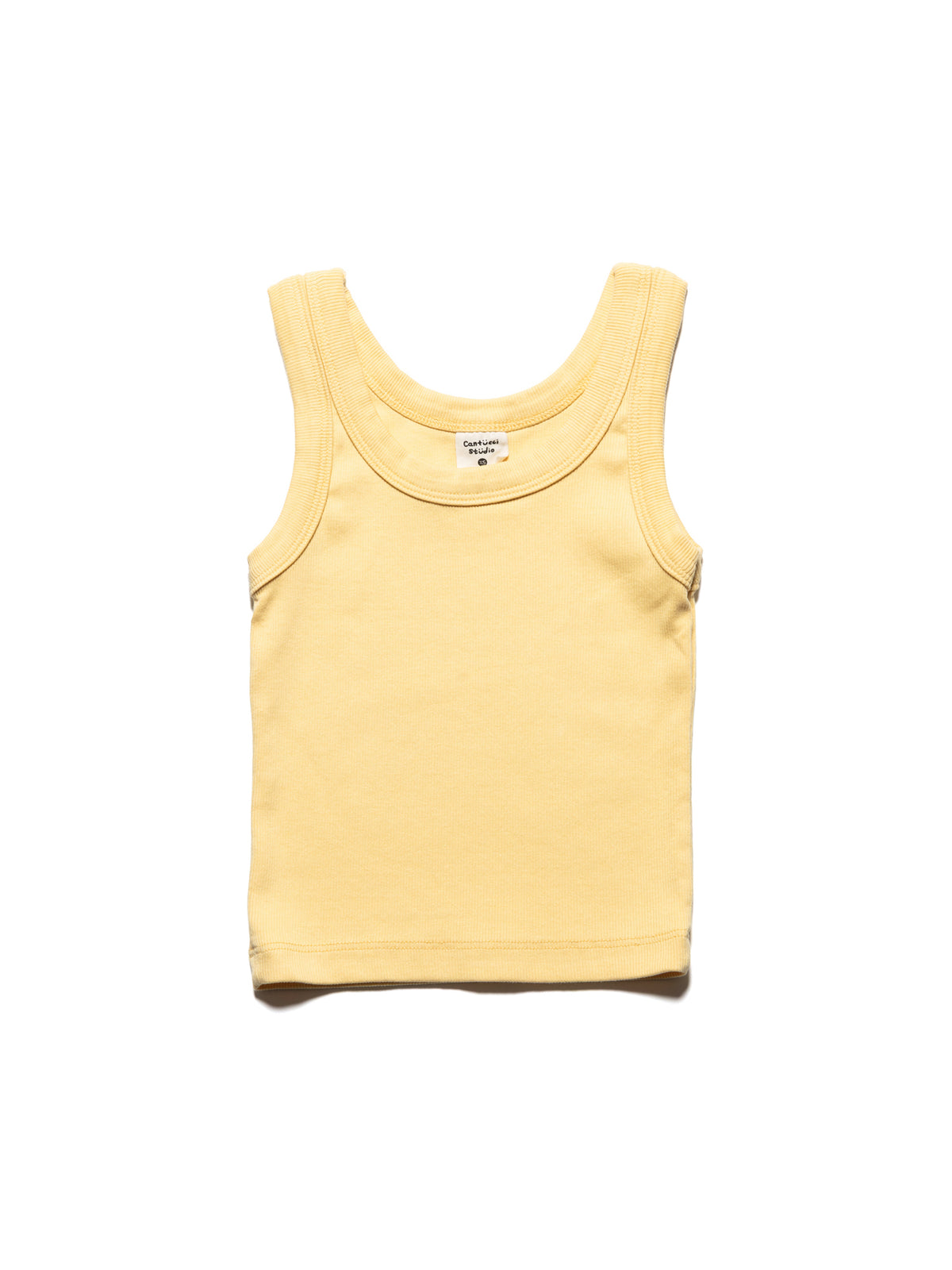 Sunny Rib Tank - Yellow