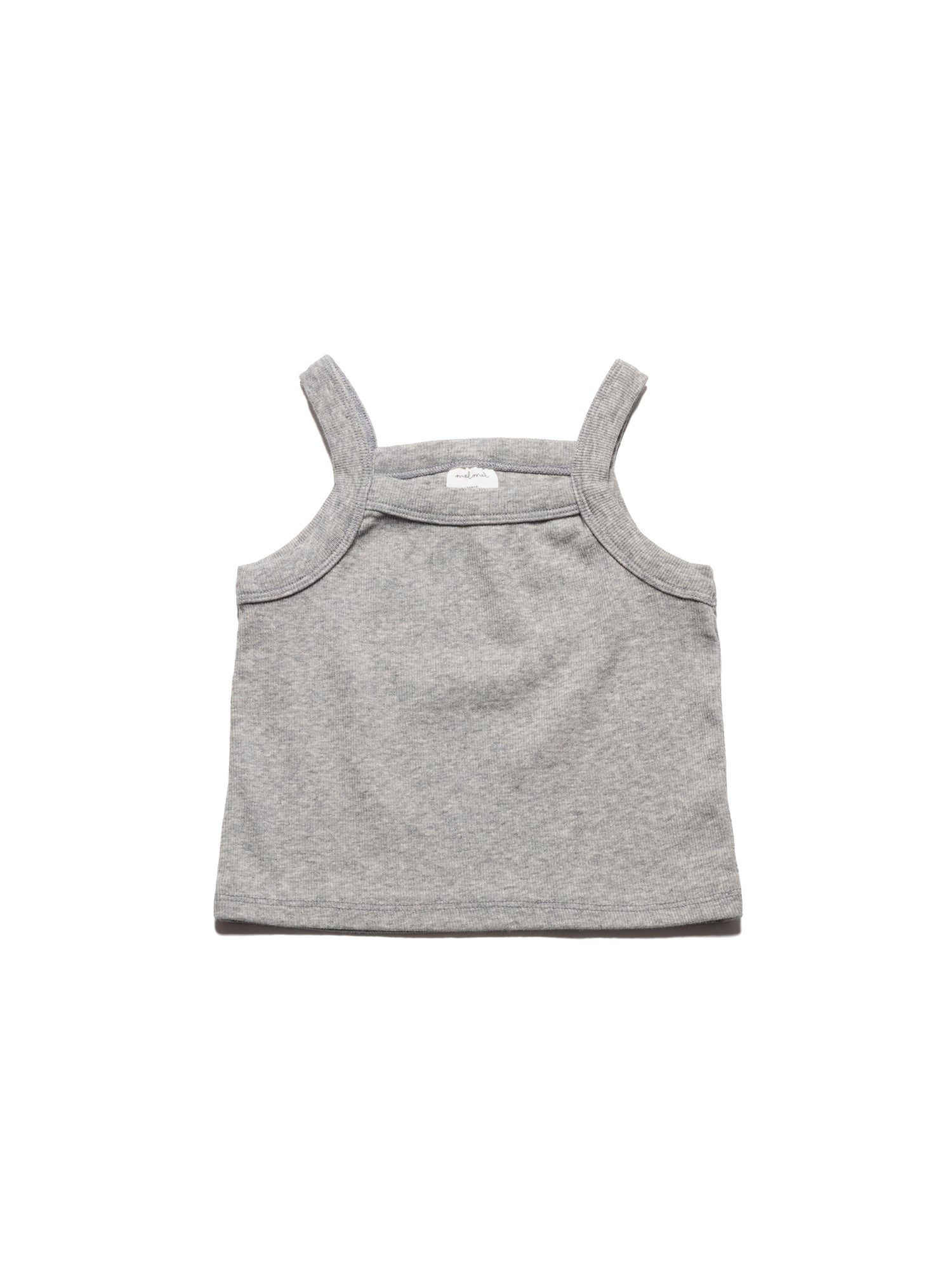 Everyday Ribbed Tank - Gray