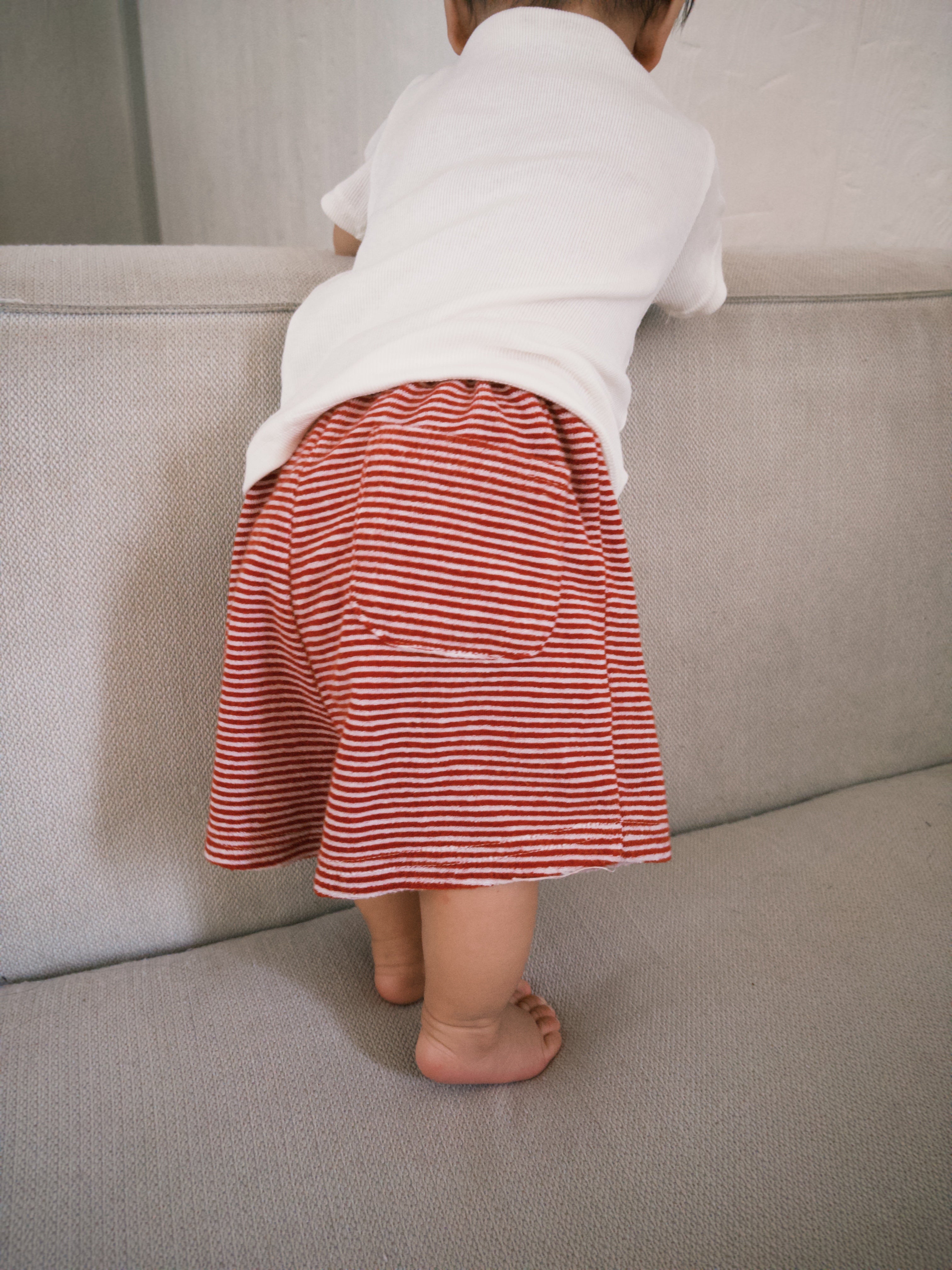 Summer Terry Shorts - Red