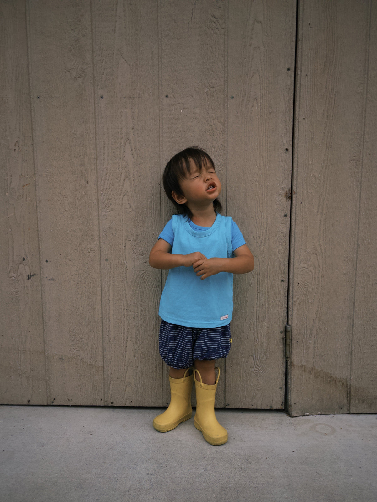Stripe Bloomer - Navy