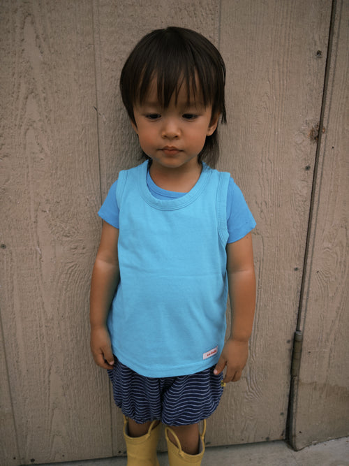 Coast Sleeveless - Mint Blue
