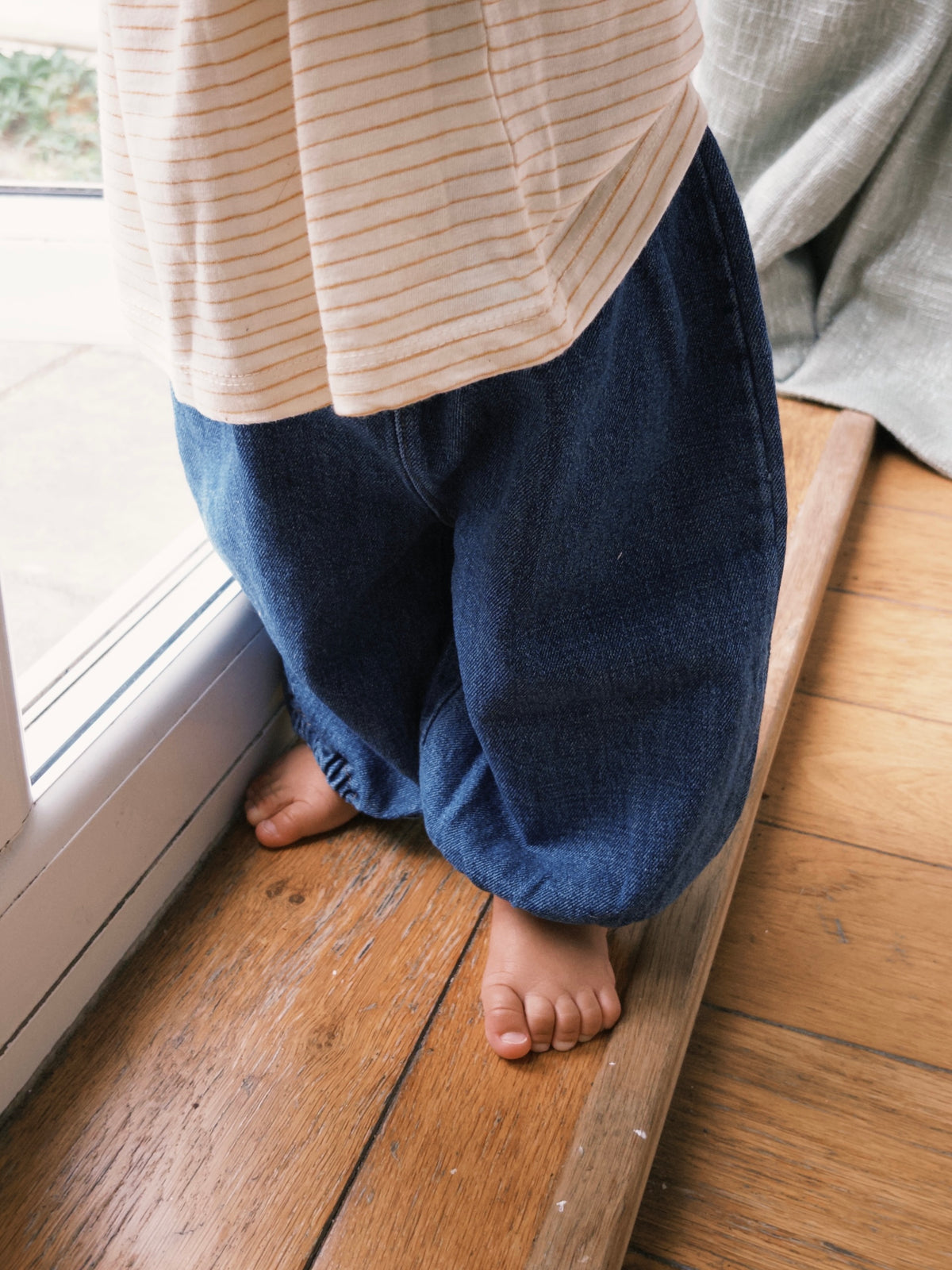 Little Denim Jogger