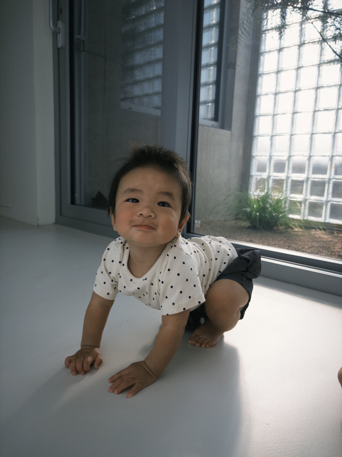 Dotted Top - Ivory